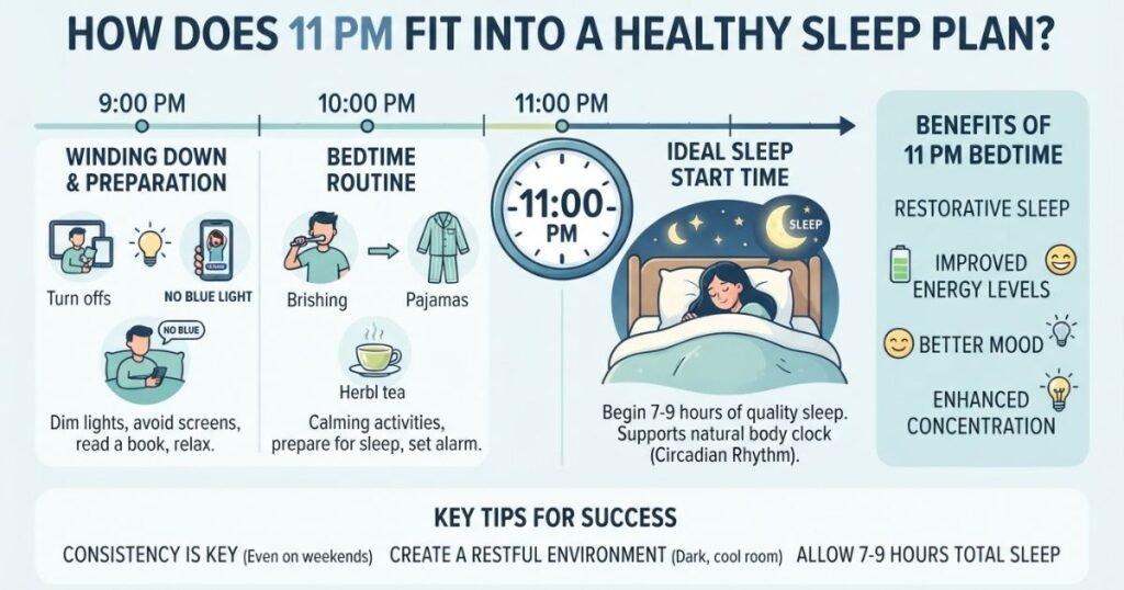 How Does 11 PM Fit Into a Healthy Sleep Plan?
