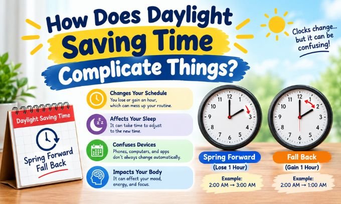 How Does Daylight Saving Time Complicate Things?