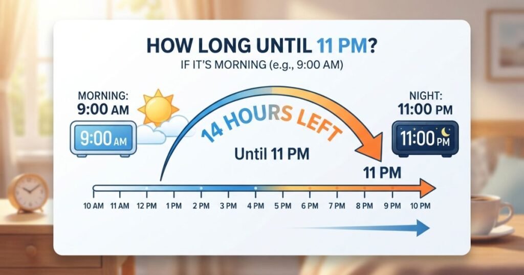 How Long Until 11 PM If It Morning