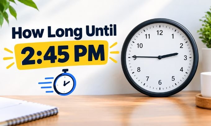 How Long Until 2:45 PM