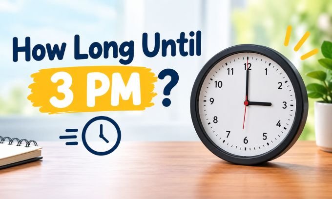 How Long Until 3 PM