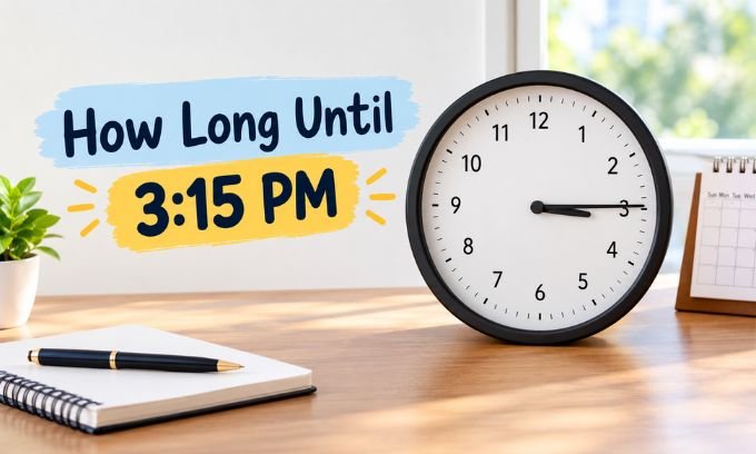 How Long Until 3:15 PM